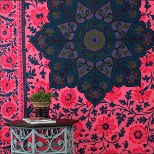 SOLD: UO Technicolor Medallion Tapestry